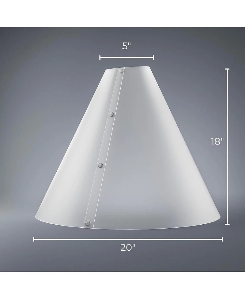 V-flat World The Light Cone Diffuser, Large, 2-Pack