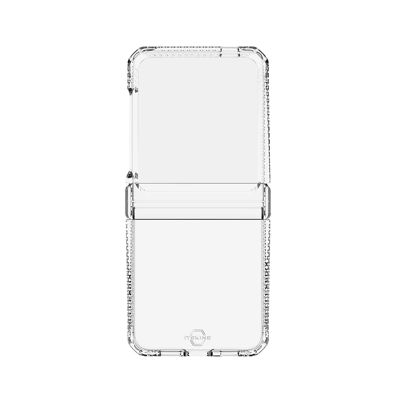 ITSkins Hybrid_R Clear Hinge Case for Samsung Galaxy Z Flip6
