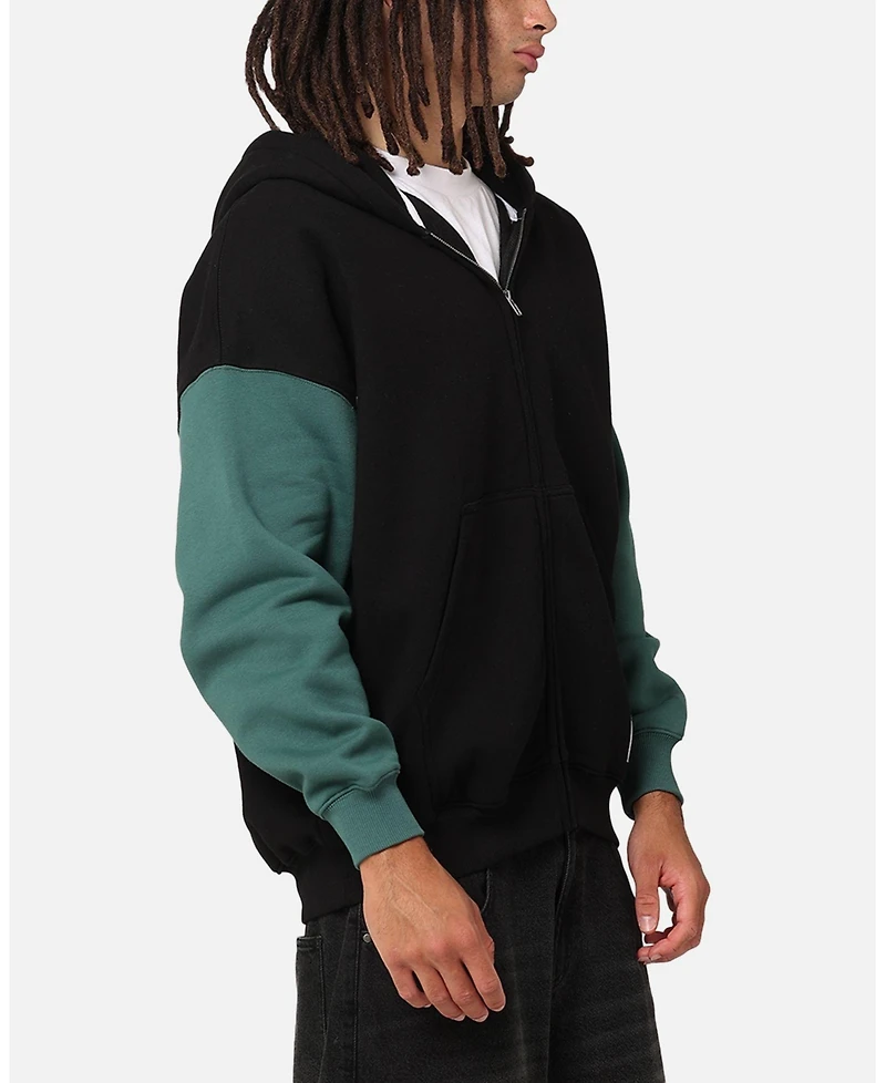 Carre Men's Floral Full Zip Hoodie