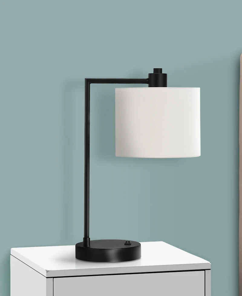 Monarch Specialties Lighting 19" Metal Table Lamp