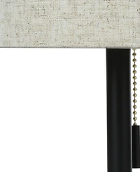 Monarch Specialties Lighting 2-Pc. Metal Table Lamp