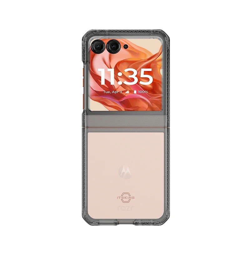 ITSkins Hybrid_R Clear Case for Motorola Razr (2024)