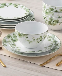 Noritake Ivy Whisper 12 Pc. Dinnerware Set, Service For 4