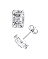 Macy's Diamond Earrings (1/2 ct. t.w.) in 10k White Gold