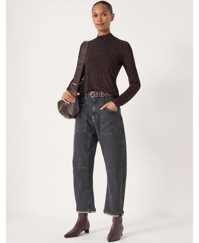 Hush Women's Printed Long Sleeve Top