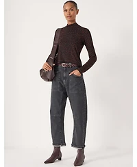 Hush Women's Printed Long Sleeve Top