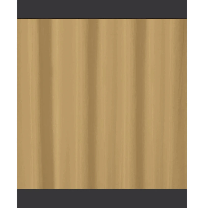 Rt Designers Collection Kennedy Grommet Curtain Panel 54" x Gold