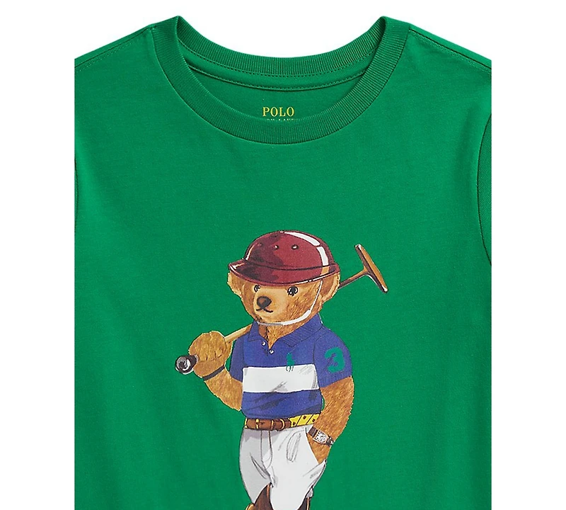 Polo Ralph Lauren Boys 2-7 Bear Cotton Jersey Tee