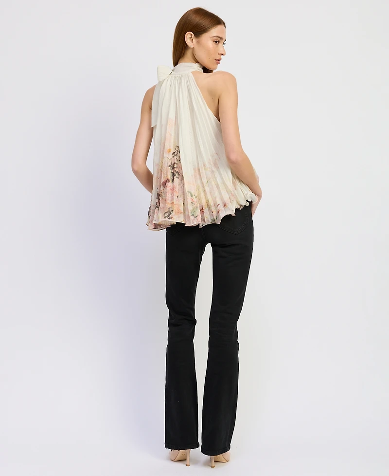 En Saison Women's Charlotte Turtle Neck Pull-On Top