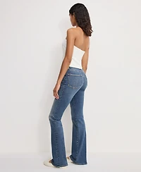 Good American Women's Classic Slim Fit Bootcut Jeans