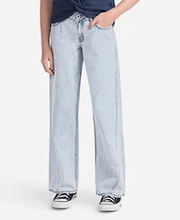 abercrombie kids Girls Low-Rise Seamed Baggy Jeans