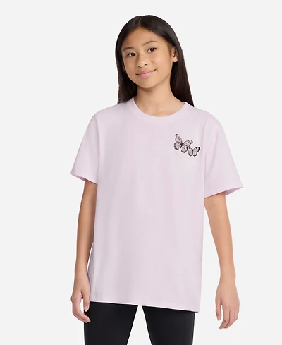 abercrombie kids Girls' Butterfly Graphics Short-Sleeve T-Shirt
