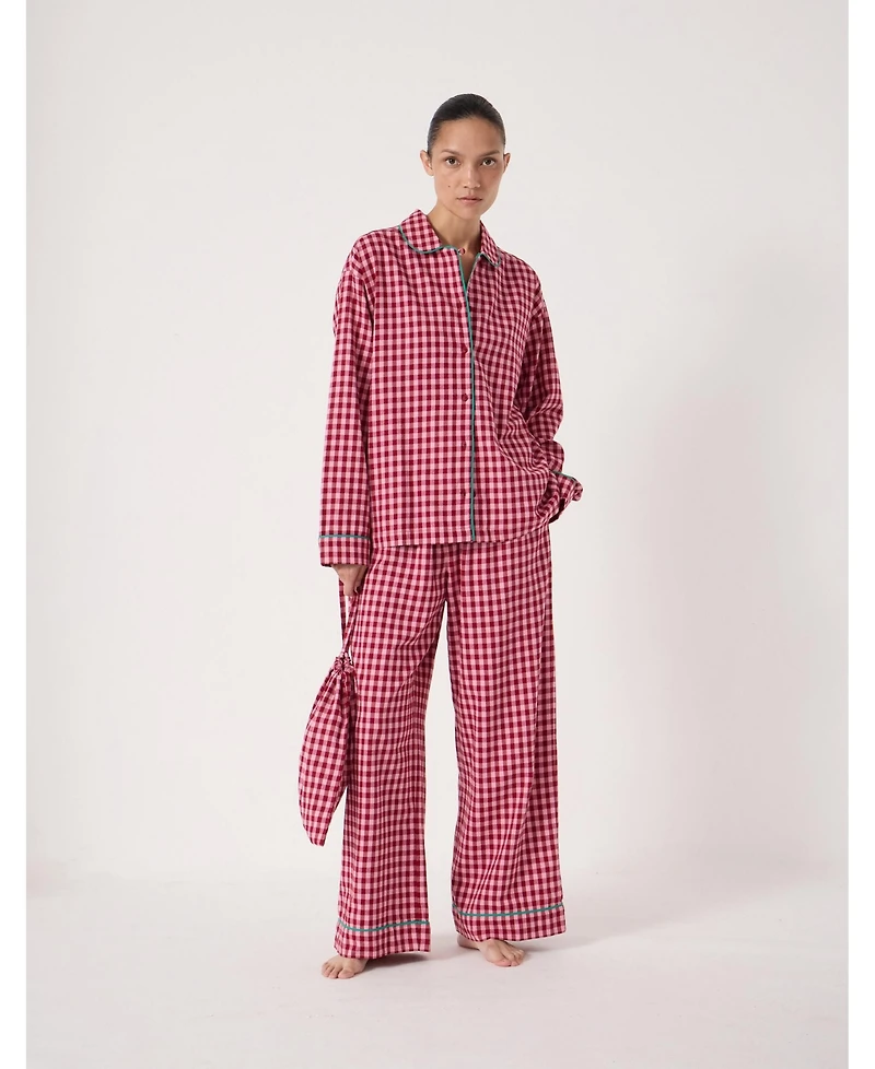 Hush Women's Brushed Cotton Pajamas