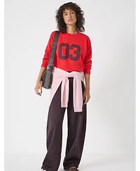 Hush Women's Collegiate 03 Graphic Sweatshirt