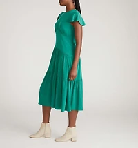 Universal Standard Plus Mariella Stretch Cupro Dress