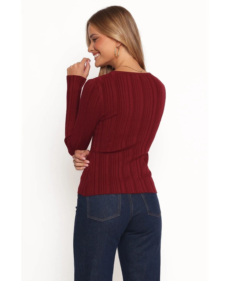 Petal and Pup Women's Wome's Chic Round Neck Top