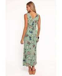 Petal and Pup Women's Acilia Midi Dress - Sage Floral