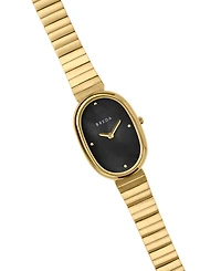 Breda Women's 'Jane' Gold Stainless Steel Bracelet Watch