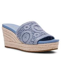 Anne Klein Women's Effy Wedge Heel Dress Sandals