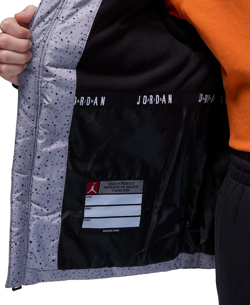 Jordan Boys 8-20 Layered Look Hooded Jacket