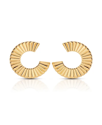 Ettika Fanned Out Statement Earrings