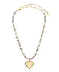Ettika Luminous Love Tennis Necklace