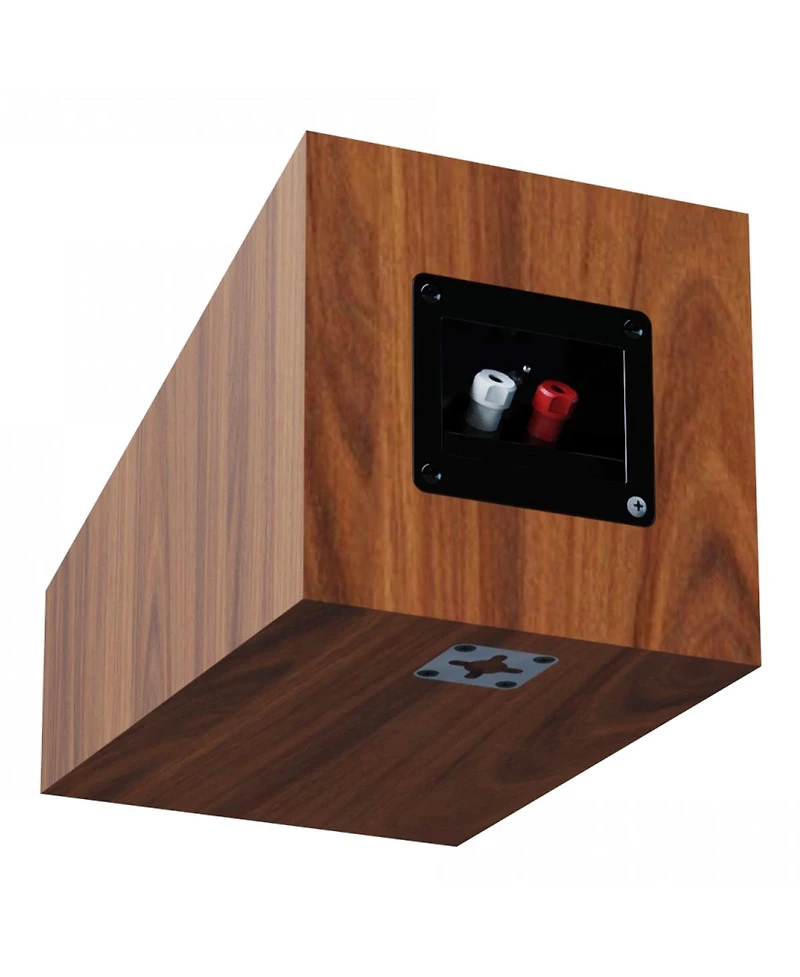 Elac DA43 Debut 3.0 4 Inch Atmos Enabled Speakers - Pair (Walnut)