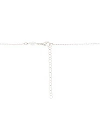 Peanuts Snoopy Crystal Heart Pendant Necklace