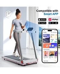 4-in-1 Treadmills for Home with Incline and Handles, Folding Treadmill Running Machine for Small Spaces 300 Lb 3.0 Hp 7.5 Mph Foldable Treadmill