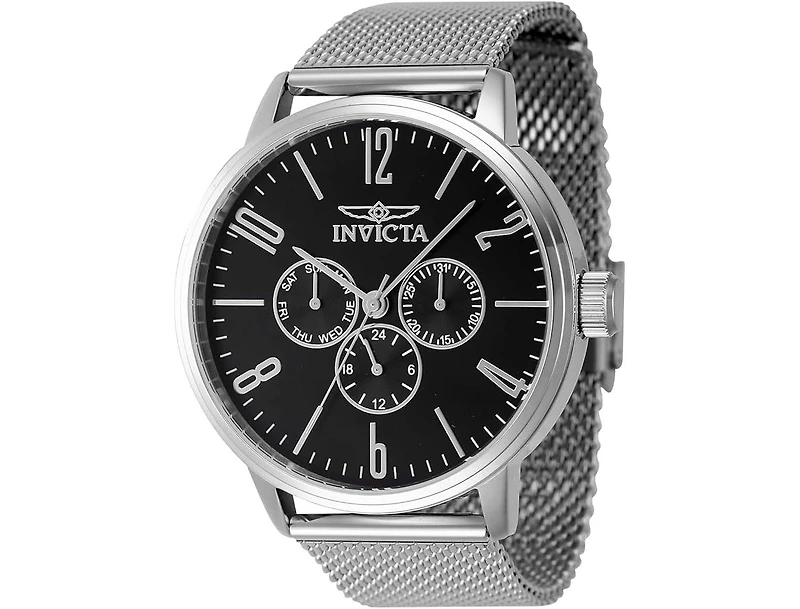 Invicta Men's 47119 Specialty Quartz VH63 Black Dial Watch