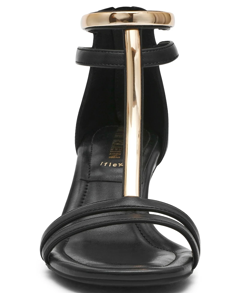 Anne Klein Women's Juliet Kitten Heel Dress Sandals