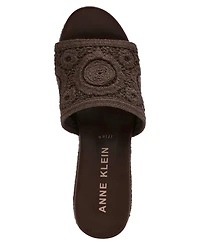 Anne Klein Women's Effy Wedge Heel Dress Sandals