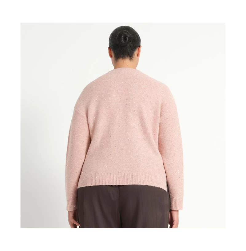 Estelle Plus Night Crew Sparkle Knit