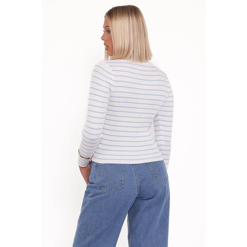 Petal and Pup Women's Stacie Ribbed Knit Top