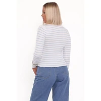 Petal and Pup Women's Stacie Ribbed Knit Top