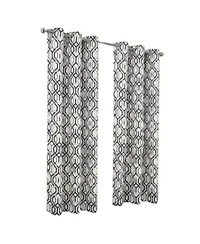 Rt Designer Collection Rory Printed Blackout Luxurious Decorative Grommet Curtain Panel 54 X22 X X22