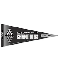 Wincraft Las Vegas Aces 2025 Wnba Finals Champions 12" x 30" Premium Pennant