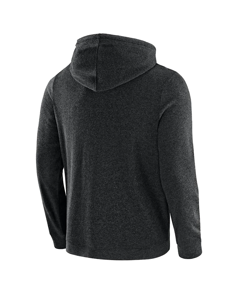 J. Palmer Men's Dark Heather Gray San Francisco 49ers Players Lounge Tri-Blend Full-Zip Hoodie