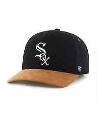 '47 Brand Men's Black Chicago White Sox Gold Age Hitch Adjustable Hat