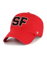'47 Brand Women's Scarlet San Francisco 49ers Zoey Clean Up Adjustable Hat
