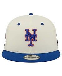 New Era Men's Cream New York Mets Mascot Pin 9FIFTY Snapback Hat