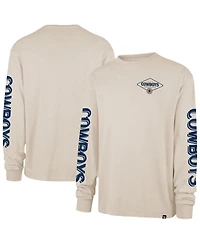 '47 Brand Men's Tan Dallas Cowboys Cairn Ravine Foundation Long Sleeve T-Shirt