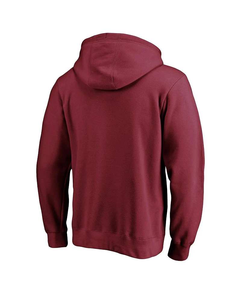 Fanatics Men's Maroon Washington Commanders Big Tall Fleece Hoodie