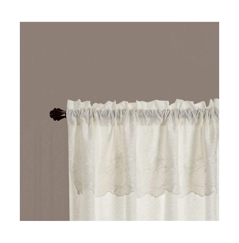 Rt Designers Collection Alisa Macrame Rod Pocket Window Room Darkening Panel 54" x 84