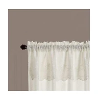 Rt Designers Collection Alisa Macrame Rod Pocket Window Room Darkening Panel 54" x 84