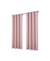 Rt Designer Collection Cosmo Shimmer Jacquard Grommet Curtain Panel