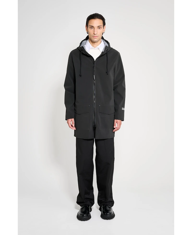 Stutterheim Men's Stockholm Patch Raincoat