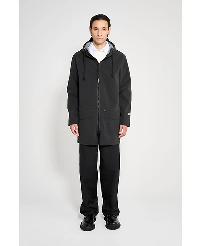 Stutterheim Men's Stockholm Patch Raincoat
