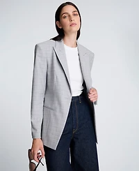 Kenneth Cole Women's Padded Hourglass Long-Sleeve Jacket