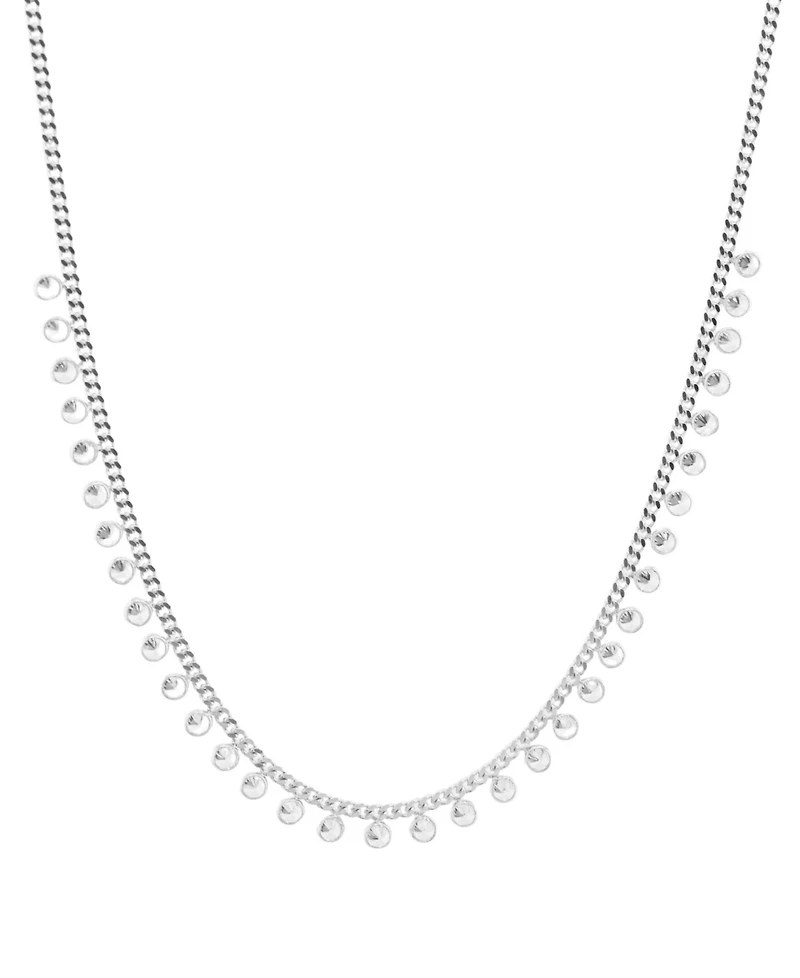 Giani Bernini Primavera Sterling Silver Cubic Zirconia Necklace